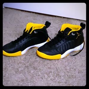 Nike Jordan Jumpman Pro Black University Gold sz10